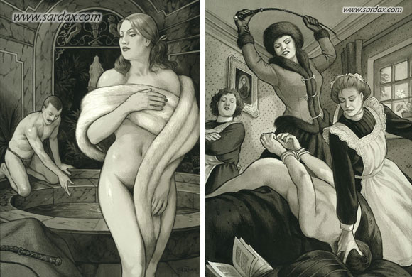 illustrations-sardax-Venus-in-Furs--