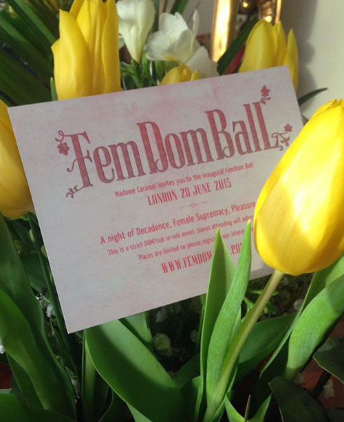 Femdom-ball-invite