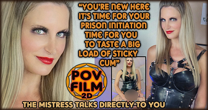 Prison Cum Initiation - 2D POV