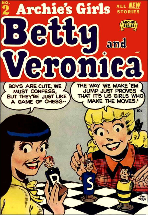 Betty and Veronica - 1950s American Comic - Mistress Sidonia's Femdom  BlogMistress Sidonia's Femdom Blog