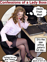 Confessions of a Lady Boss ~ Femdom Comic Strip