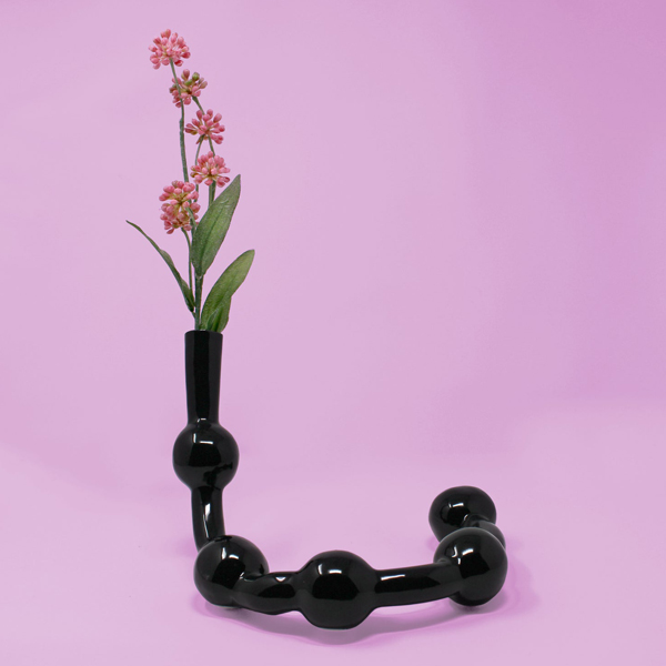 ANAL BEAD STEM VASE