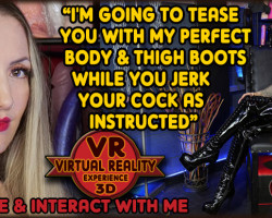 Fetish Nikki's Booted JOI - VR