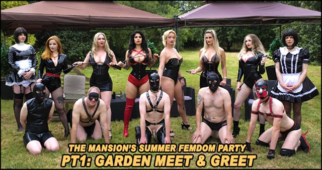 Femdom Summer Party Pt1 ~ Garden Meet & Greet